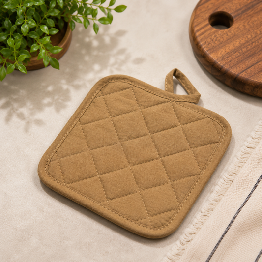 Premium Quilted Pot Holder | Thick & Durable Kitchen Pot Holder