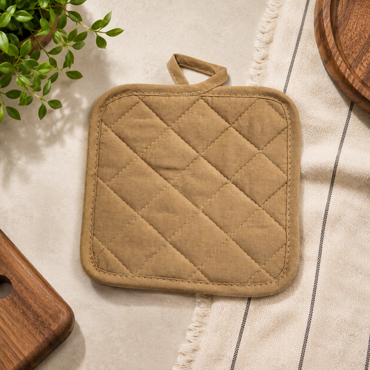 Premium Quilted Pot Holder | Thick & Durable Kitchen Pot Holder